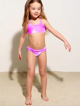 12422459 Купальный костюм трикотажный для девочек