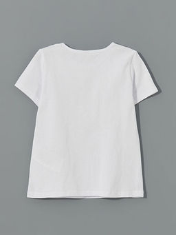 Bisiklet Yaka K?z ?ocuk Ti??rt ve ?ort