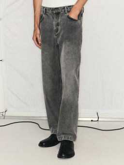 Джинсы baggy fit с эффектом стирки / Zarina  фото 4