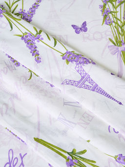 Простыня бязь - Лаванда 150х215