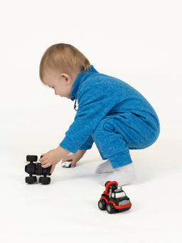 Комбинезон детский флисовый бирюзовый