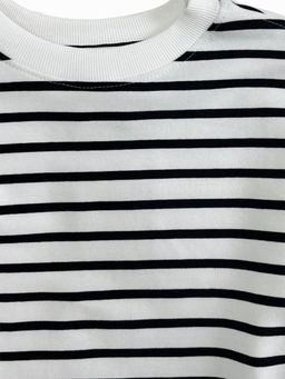 Свитшот в полоску для девочки 22-2018 полоска - Mini maxi фото 7