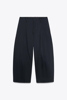 ZW COLLECTION CROP BALLOON TROUSERS