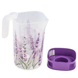 Кувшин пластмассовый Lavender 2л, д21см, h14,5см, с крышкой (Россия) - Домашняя Мода фото 4