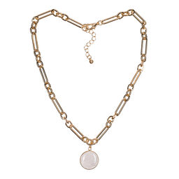 Колье ROSE QUARTZ Fiore Luna