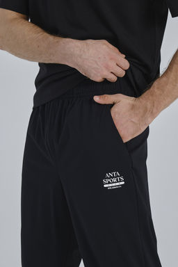 Брюки трикотажные Черный - Anta фото 4
