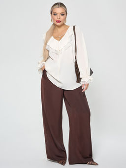 Брюки 0259-1 черничный - Dora фото 28