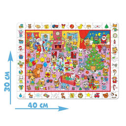 Пазл Найди и покажи. К нам приходит Новый год, 120 деталей - Puzzle time фото 2
