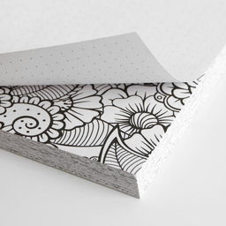 Ежедневник-Смэшбук с раскраской антистресс А5, 80 л Сияй ярче звезд