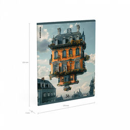 Цена за 5 шт. Тетрадь общая ученическая ErichKrause Flying House, 36 листов, клетка_MIX-PACK