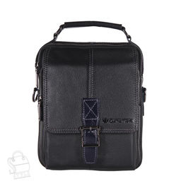 Сумка мужская кожаная 67712Z black Zinimxs в Новосибирске