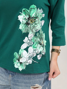 IV-CAPRIZ Мимулус - футболка зеленый