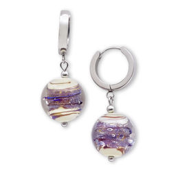 Серьги из муранского стекла