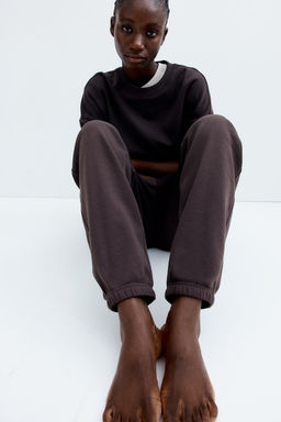 Pantalon de chandal en mezcla de algodon