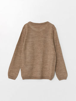 Bisiklet Yaka Basic Uzun Kollu K?z ?ocuk Triko Kazak - Waikiki фото 3