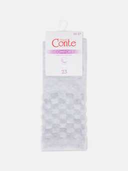 Цена за 2 пары. Носки теплые CONTE COMFORT Махровые носки из хлопка с объемными рисунками - Conte elegant фото 9