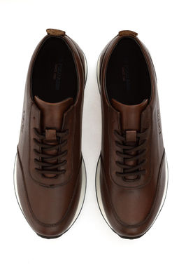 Мужские коричневые кроссовки удивляют скидку в корзине - U.s. polo assn фото 6