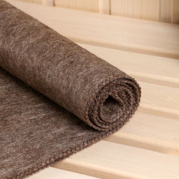 Лежак для бани Классический, войлок, темный, 150х50см - Добропаровъ фото 19