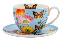 Чашка с блюдцем Маки, 0,4 л - Maxwell & Williams фото 3