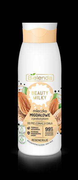 BEAUTY MILKY Миндальное молочко для тела с пребиотиком 400мл
