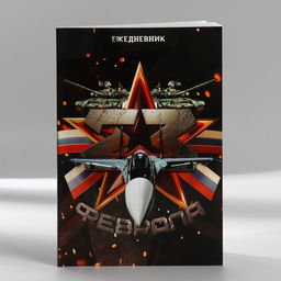 Подарочный набор, ежедневник А5, магнитные закладки и ручка 23 февраля - Artfox фото 8