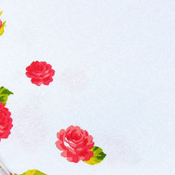 Нежные эмоции Скатерть рогожка 180х145см, 191г/м2, хлопок 100%, Домашняя мода (Россия)  фото 3