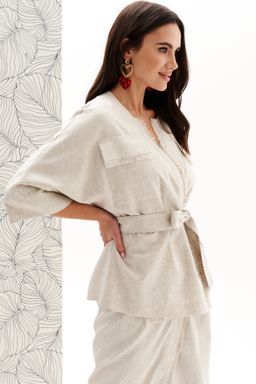 Комплект изо льна с вискозой - Elletto фото 11