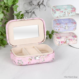 Шкатулка для украшений 15х10х4,5см / SY030 /уп 120/