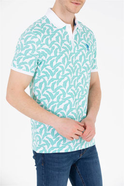 U. S. Polo Assn Мужская мятная футболка-поло - U.s. polo assn фото 13