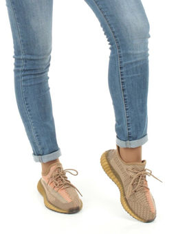 05-B557-13 BROWN Кроссовки женские (текстиль)