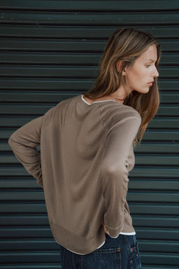DOUBLE KNIT SWEATER - Zara фото 16