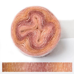 Цена за 10 мотков пряжи MOHAIR GRADIENTS
