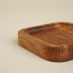 Набор тарелок - подставок SL Home, 10×10×2 см, 3 шт, дуб