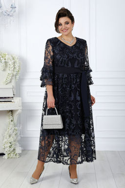 Платье Ninele 7431-Р темно-синий - Mira fashion фото 841