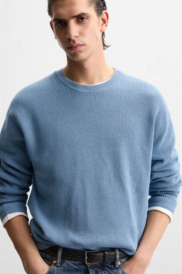 BASIC PURL KNIT SWEATER - Zara фото 32