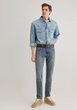 James Classic Denim Vintage Indigo Mavisi Jean Pantolon  фото 2