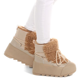 Женские дутики TENDANCE Артикул 4108113, бежевый