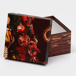 Набор подарочных коробок 6 в 1 «С Новым годом», 10×10×6 - 20×20×11 см