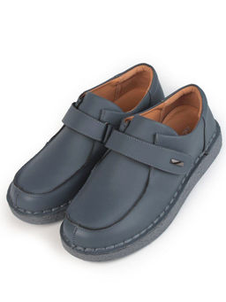 01-7581-3 BLUE Ботинки демисезонные женские (натуральная кожа) - Фабричный китай фото 4