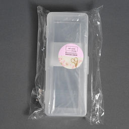 Цена за 2 шт. Бокс для хранения мелочей, 12.5×5×3.3 см, прозрачный