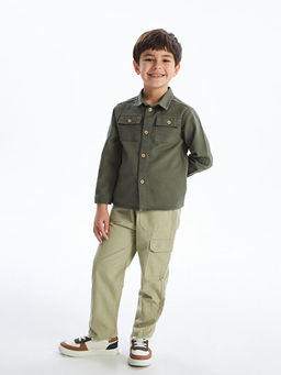 Uzun Kollu Basic Erkek ?ocuk G?mlek