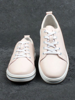 05-PDA16-4 Кроссовки женские (натуральная кожа) - Фабричный китай фото 14