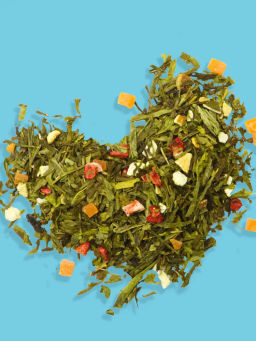 Зеленый ароматизированный чай GRUNBERG LITE  Соблазн Казановы   фото 7