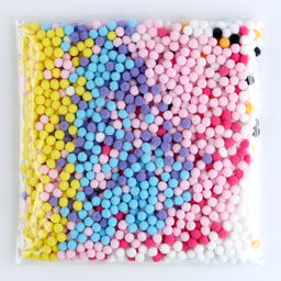 Аппликация помпошками Прекрасный единорог размер 30 30 см, клей 30 мл - Simaland фото 4