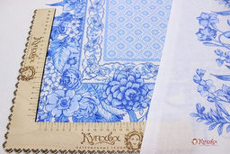 Перкаль Илона (Гол.платок 0,74м*0,81м) цв.белый, ш.1.5м, хл-100%, 105гр/м.кв, раппорт 81см - Купава фото 2