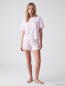Nak??l? Kad?n ?ortlu Pijama Tak?m?