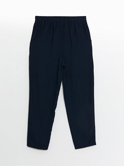 Kad?n Beli Lastikli D?z Pantolon - Waikiki фото 2