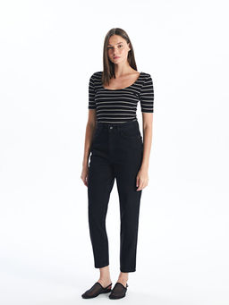 Джинсы Mom Fit женские