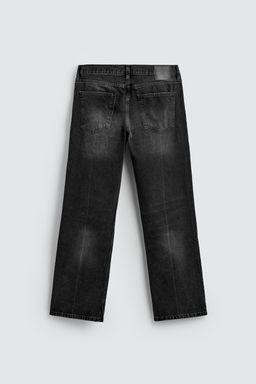 JEANS FLARE FIT ABERTURA / Carb?n - Zara фото 9