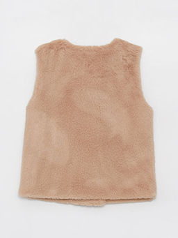 Bisiklet Yaka K?z Bebek Pel?? Yelek - Waikiki фото 2